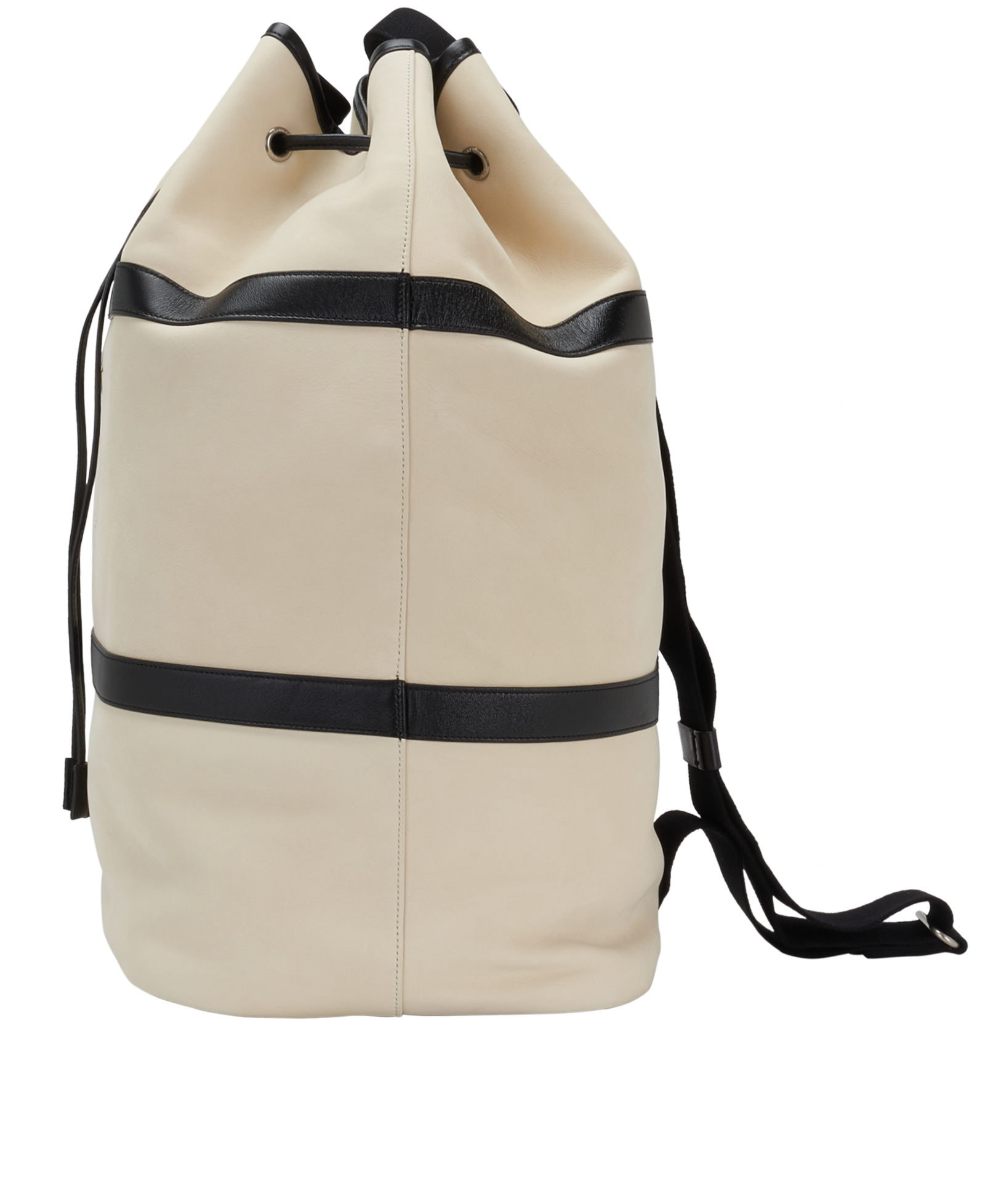 Rive Gauche Sling Bag, &pound;895, Handbags, Cream, Leather, Bottom view